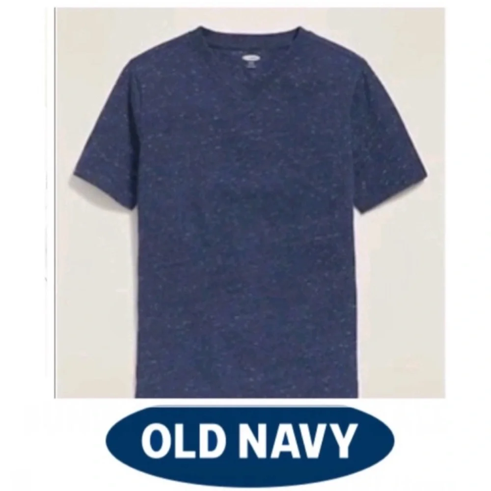 3/$19 Old Navy crew neck Heather blue vintage short sleeve T-shirt